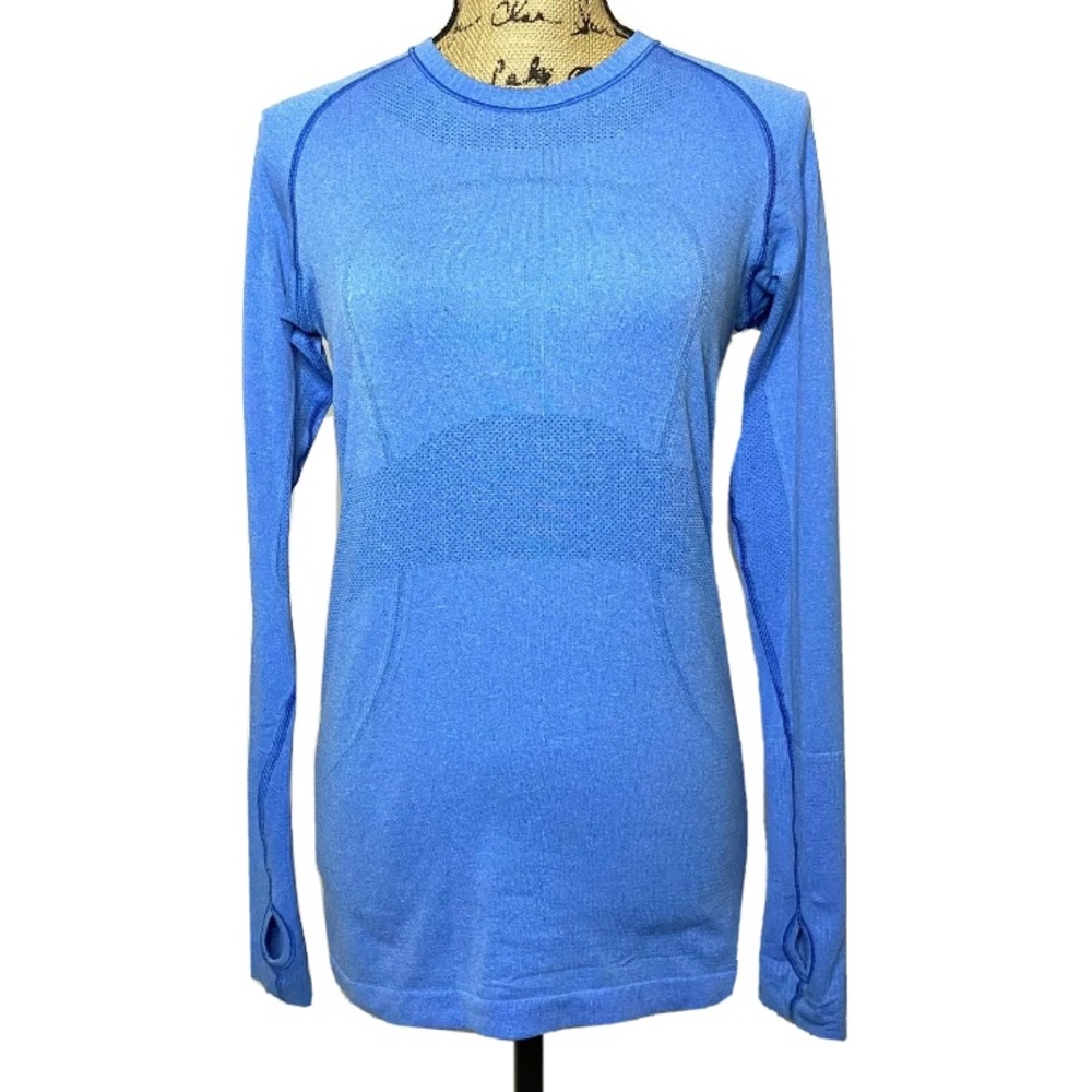 Lululemon Blue Long Sleeve Swiftly Tech T Shirt